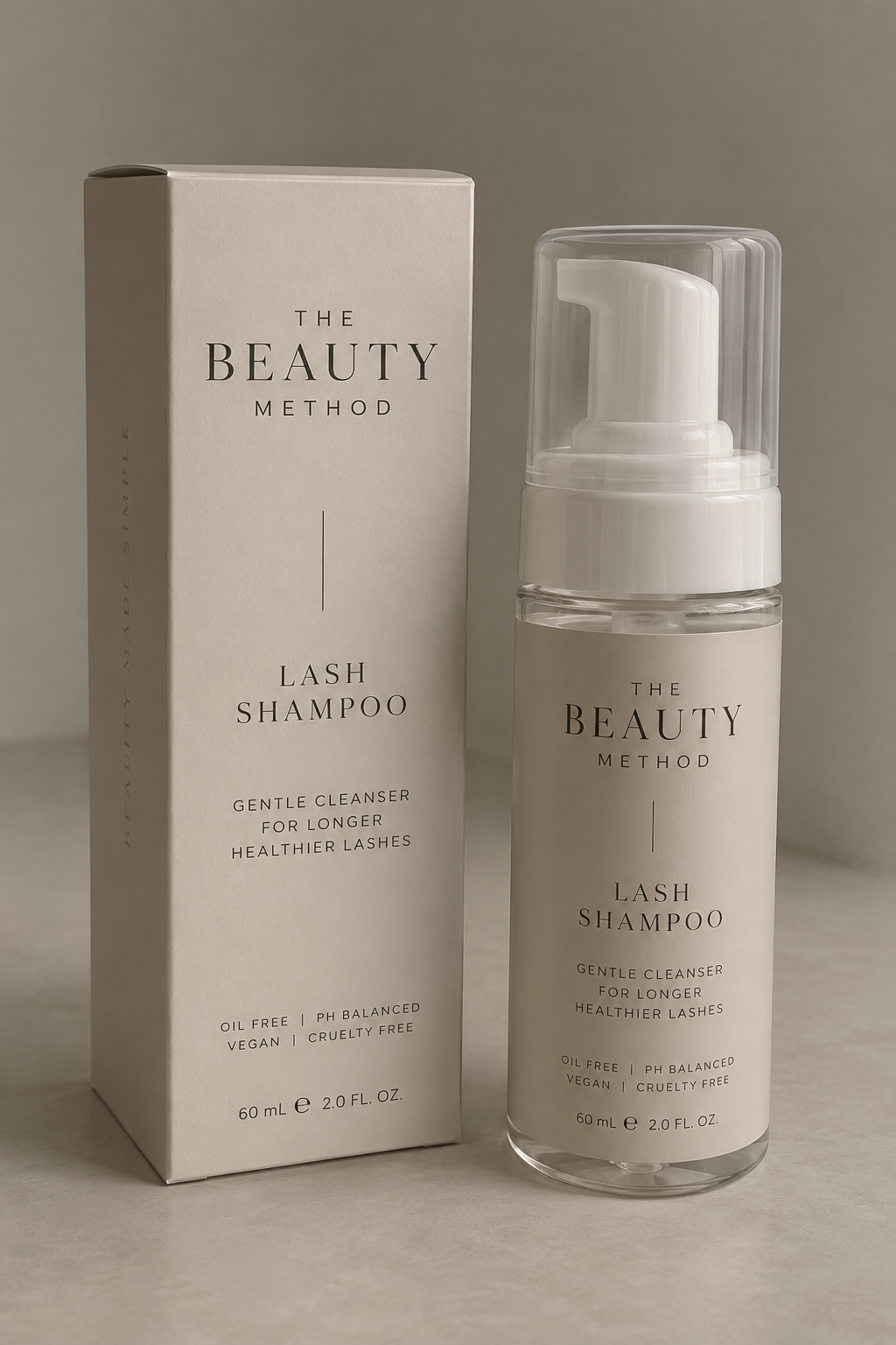 Lash shampoo